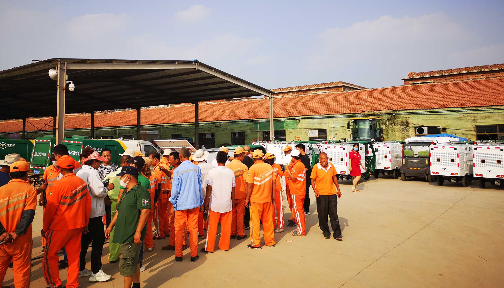 山東百易長青北京環衛公司-培訓現場