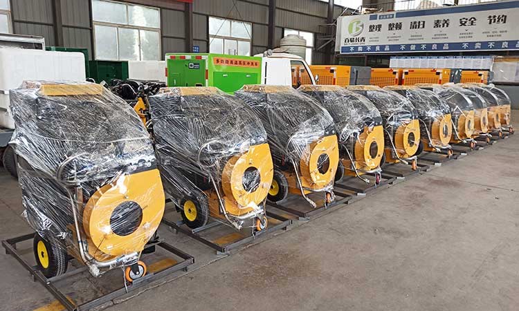 手推式樹葉收集器發貨現場