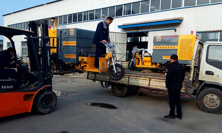 三輪小型高壓清洗車 馬路高壓清洗車