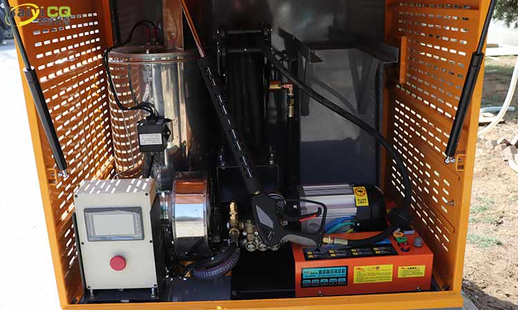 冷熱是高壓沖洗車 重油污高壓沖洗車