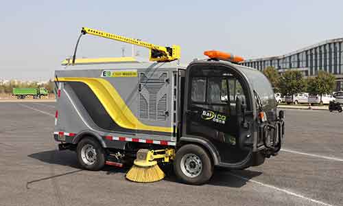 純電動洗掃車,縣城道路環衛拯救者