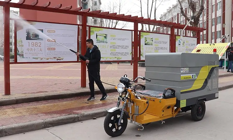 純電動(dòng)高壓清洗車BY-C7-L