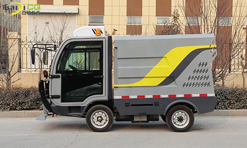 小型四輪高壓清洗車,道路清潔效果好城市顏值擔當