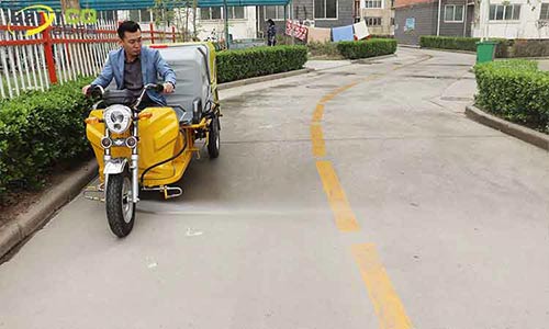 小型高壓清洗車,經濟實惠,適合小區物業,景區廠區使用