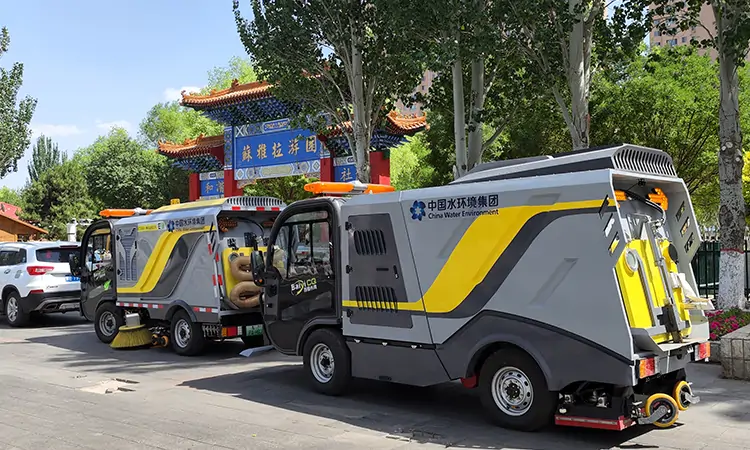 多功能環衛純電動洗掃車