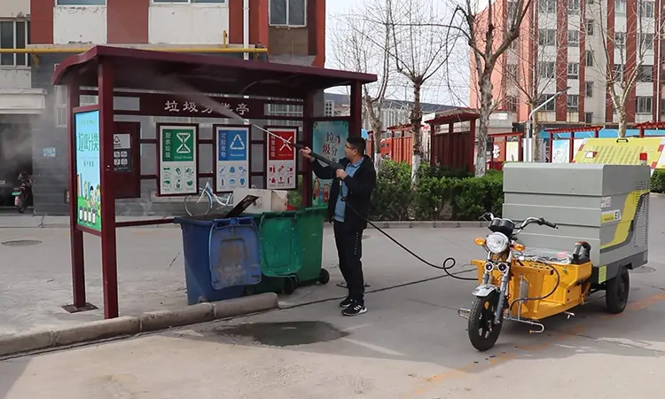 小型三輪高壓清洗車 小型三輪高壓清洗車