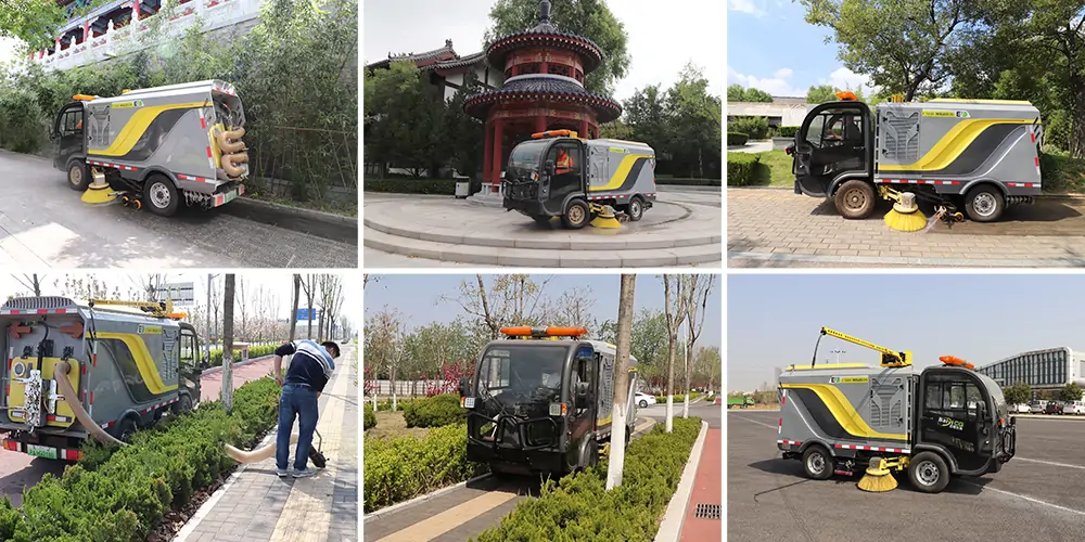 小型電動(dòng)洗掃車(chē) 小型電動(dòng)洗掃車(chē)