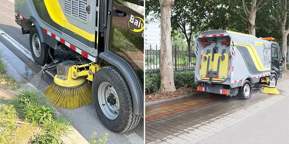 小型電動(dòng)洗掃車(chē) 小型電動(dòng)洗掃車(chē)