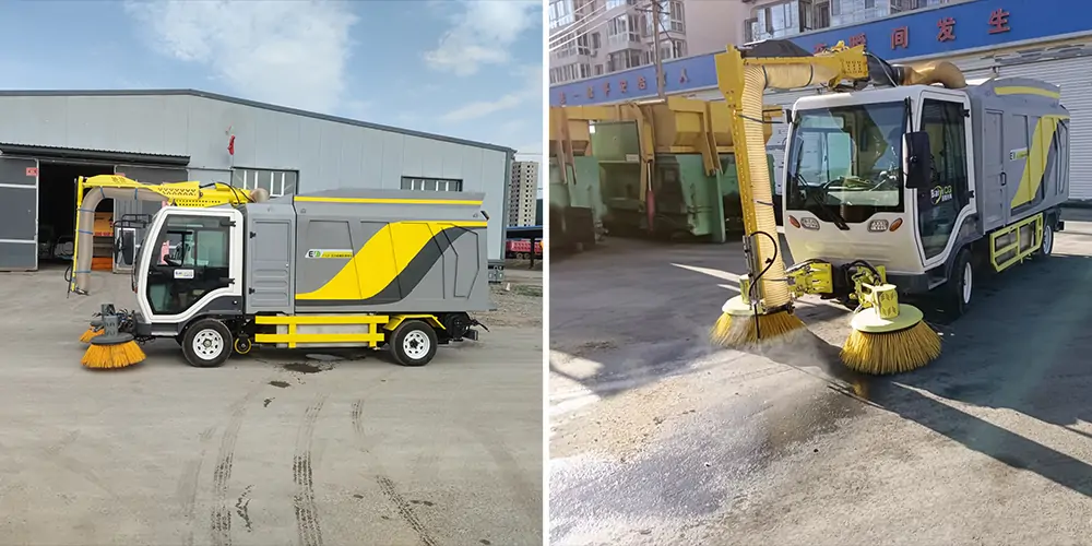 電動(dòng)樹(shù)葉收集車