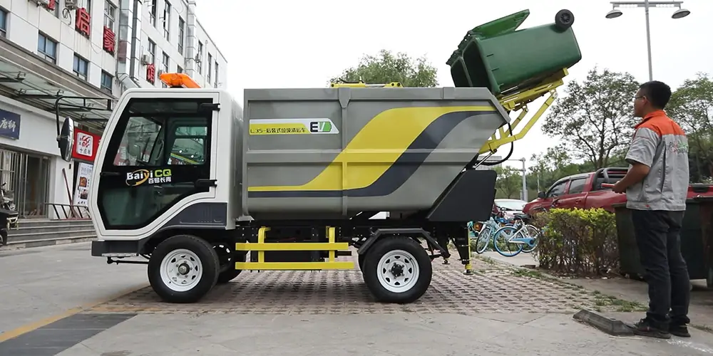 物業(yè)用垃圾車，物業(yè)垃圾車，后裝式垃圾清運車，垃圾清運車