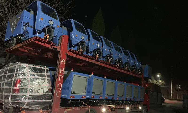 小型高壓清洗車發(fā)貨實(shí)拍！助力北京環(huán)衛(wèi)，共建美好生活環(huán)境！