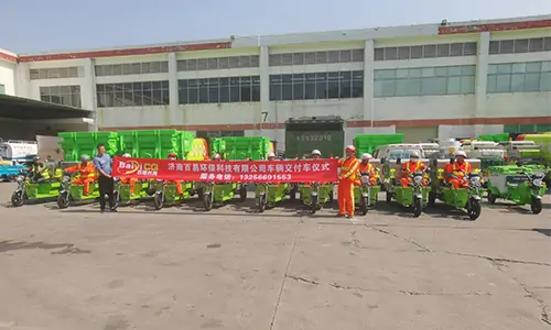 交付現(xiàn)場！現(xiàn)場培訓(xùn)環(huán)衛(wèi)工人！手把手教會！