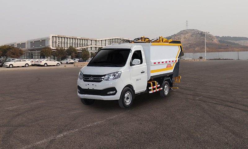 有公告，可上牌！新型新能源垃圾清運(yùn)車上市！ 大容量后裝垃圾箱，滿足多種場(chǎng)景使用需求！