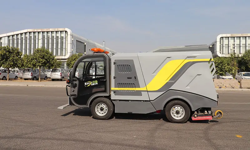 純電動深度清潔車:革新環境清潔方式的未來之路,深度清潔,以克論凈!