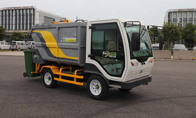 后裝式垃圾清運車：環保衛士，助力生活垃圾轉運