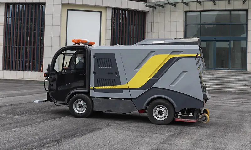 純電動深度清潔車:革新環保,開創清潔新時代