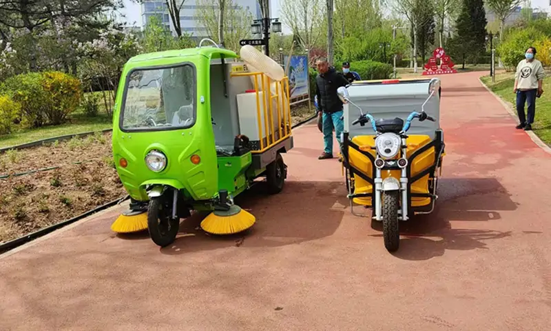 三輪高壓清洗車:創造美好的生活環境!