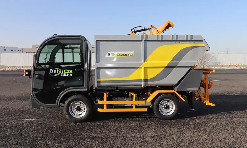 后裝式垃圾清運車助力環衛事業，促進城市環境衛生持續改善