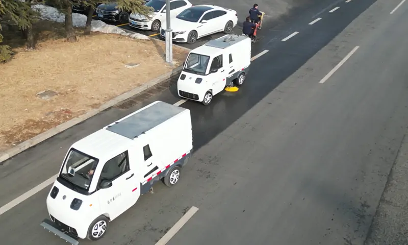 純電動高壓清洗車：高效多能，環衛清潔新選擇