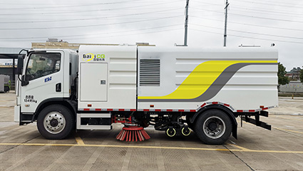 新能源洗掃車BY-CS12000操作環境