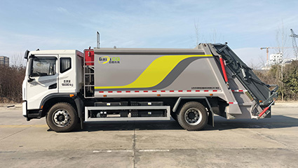 新能源壓縮式垃圾車BY-CS18000動力系統