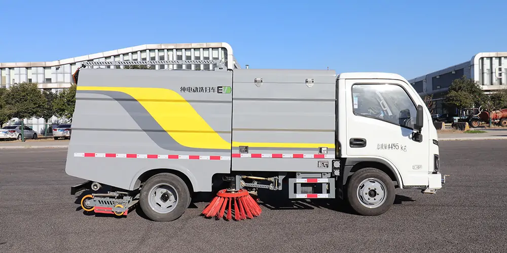 新能源洗掃車，洗掃車，小型洗掃車，純電動洗掃車