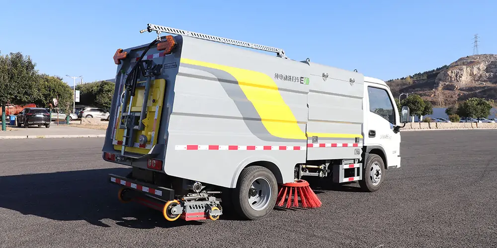 新能源洗掃車，洗掃車，小型洗掃車，純電動洗掃車