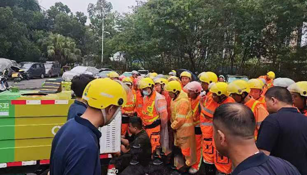 山東百易長青廣東環衛集團-培訓現場