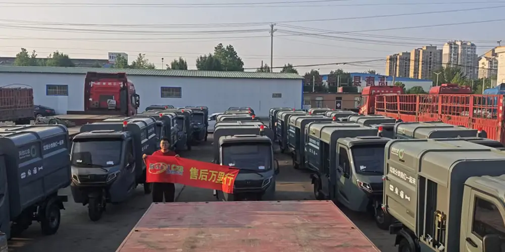 新能源側裝垃圾車_側裝垃圾車_垃圾車_小型環衛車