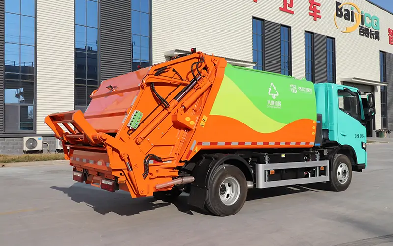 新能源壓縮式垃圾車BY-YS8000