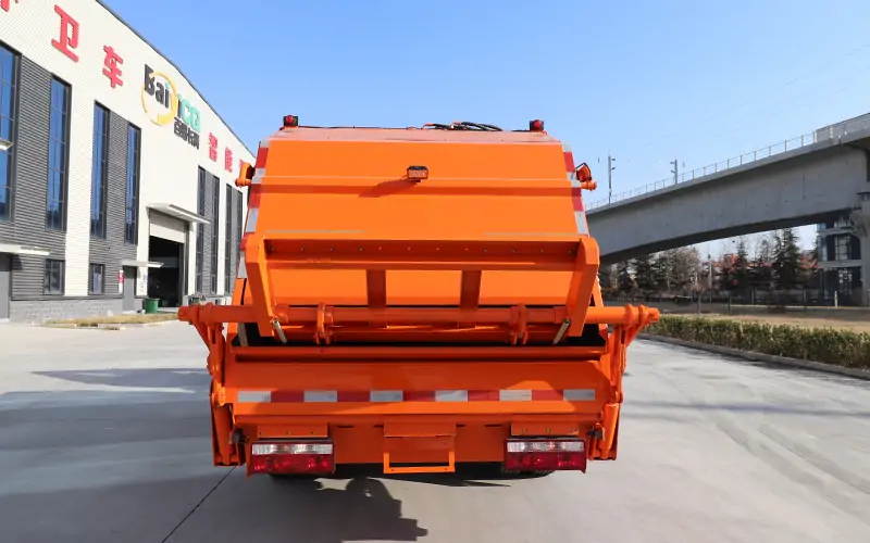 新能源壓縮式垃圾車BY-YS8000